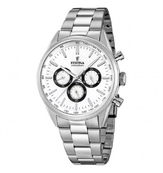 Armbanduhr Festina Herr Timeless in Stahl F16820/Q - F16820/Q